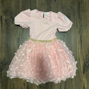 btween Pink Floral Dance Costume